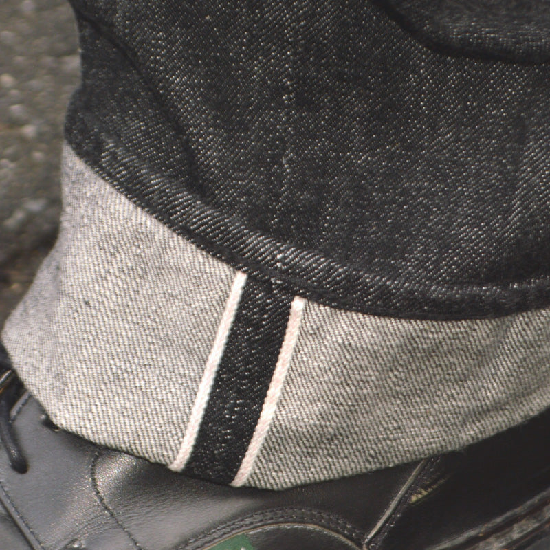 FULL COUNT "1101BK" Straight Black Denim