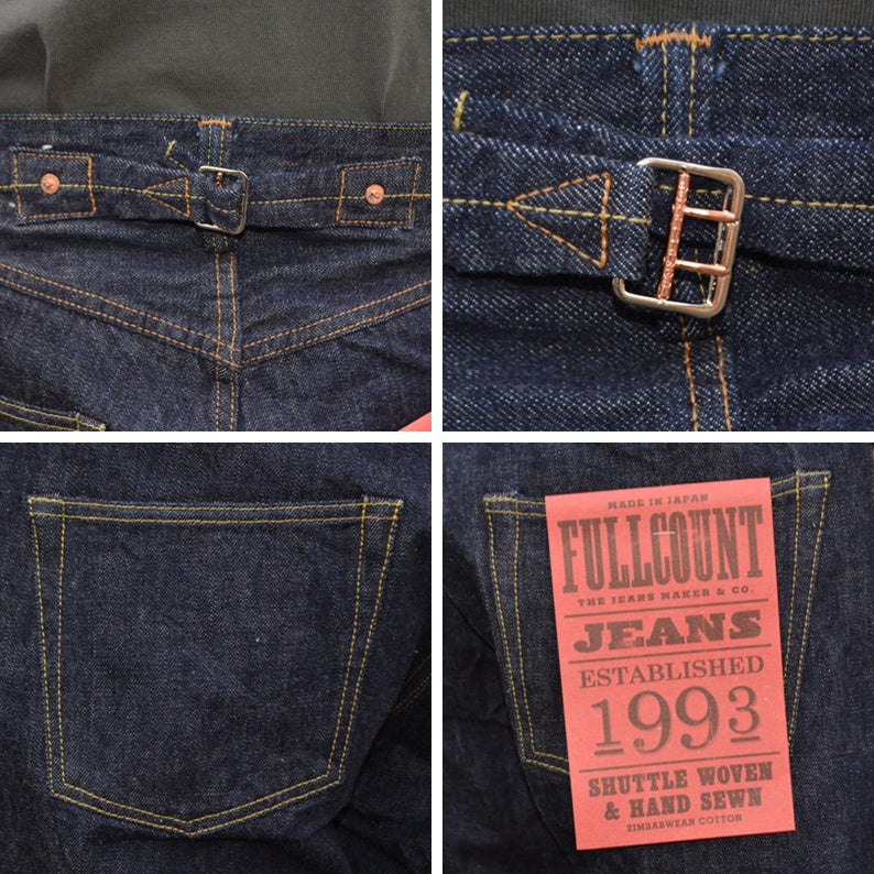 FULL COUNT "1136" 1937 Model 13.7oz Zimbabwe Cotton