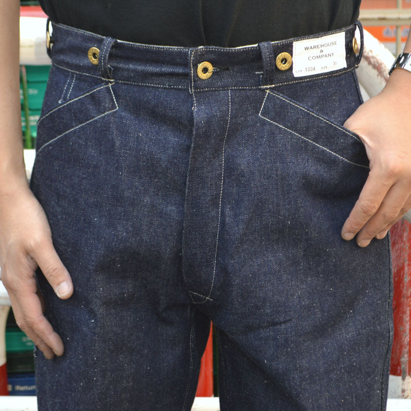 WAREHOUSE "1234" 1920’s Free Land Waist Overall