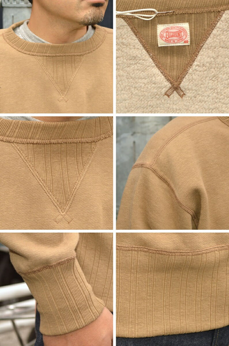 FULL COUNT "3741SP" Double V Set In Sleeve Mother Cotton (Limited Color)