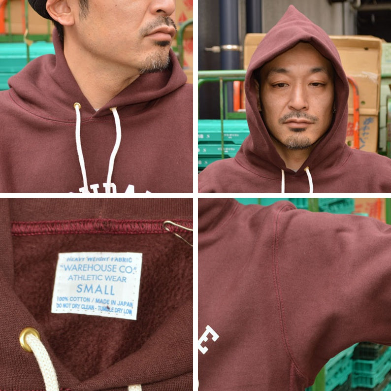 WARE HOUSE "484 IRONDALE" Reverse style exclusive Hanging Lining Sweat Parka