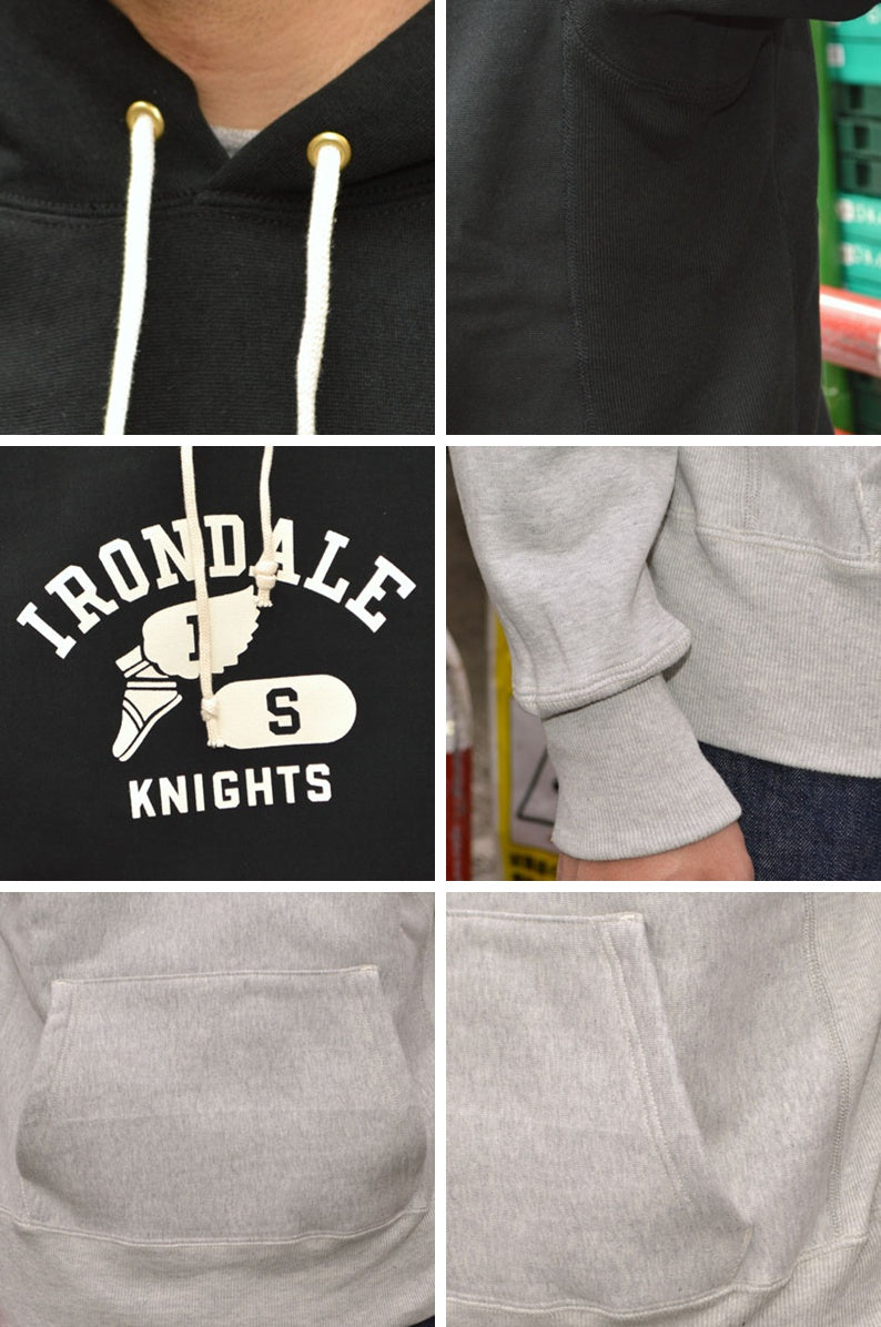 WARE HOUSE "484 IRONDALE" Reverse style exclusive Hanging Lining Sweat Parka