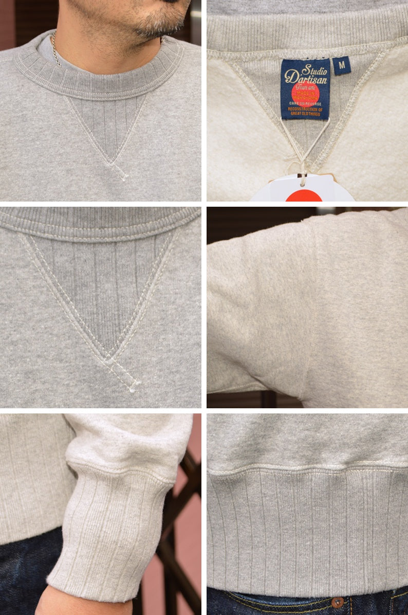 STUDIO D'ARTISAN "8188" Loopwheel Sweatshirt