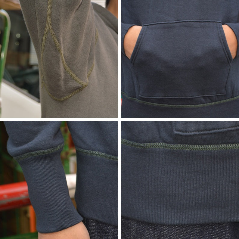 TwoMoon "92023" V-gusset Hooded Sweatshirt