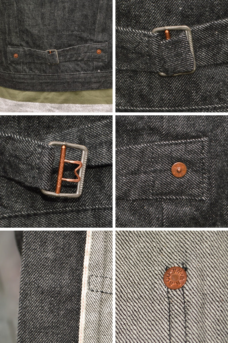 BUZZ RICKSON'S William Gibson Collection "BR16042(BR16042T)" World War 2 Black Denim Blouse