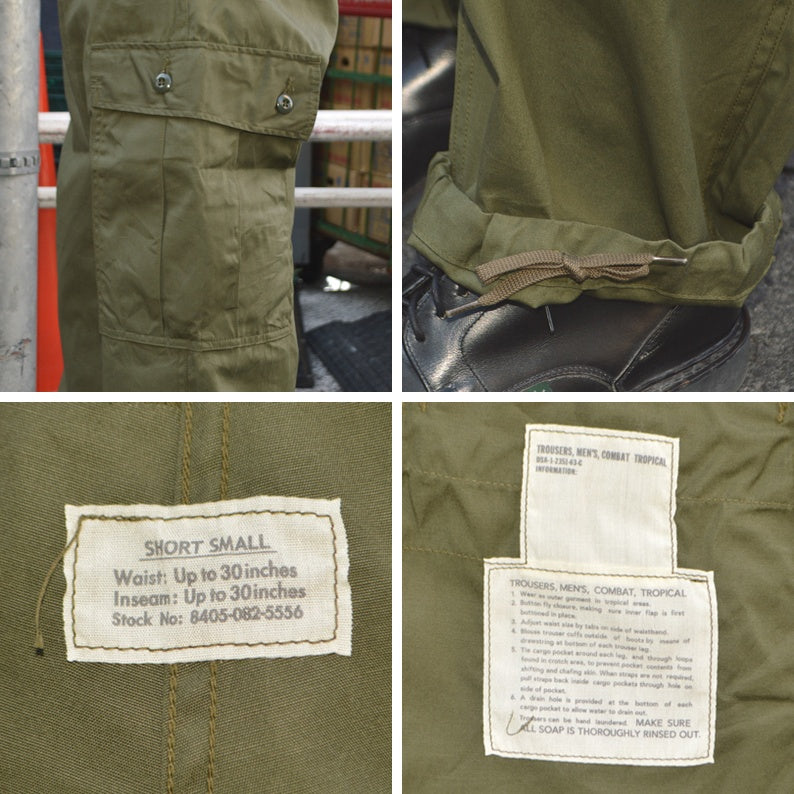 BUZZ RICKSON'S "BR42500" Trousers,Men's,Combat Tropical Short Length