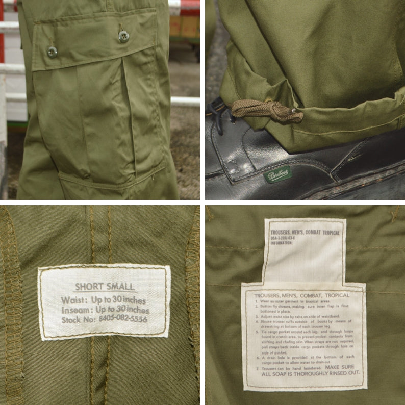 BUZZ RICKSON'S "BR42500" Trousers,Men's,Combat Tropical Short Length