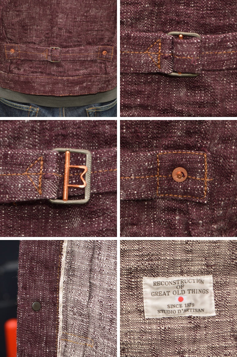STUDIO D'ARTISAN "D4614" FUTA-AI Denim Jacket