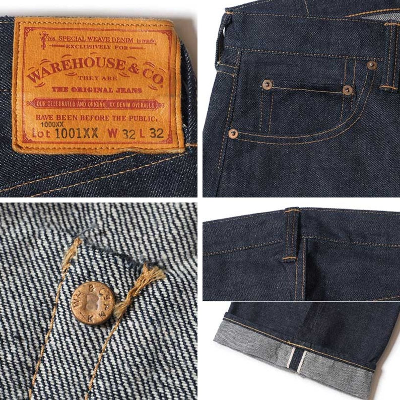 Dead Stock Blue (WARE HOUSE) "Lot.1001XX (1000XX)" 1001XX 1954MODEL STRAIGHT