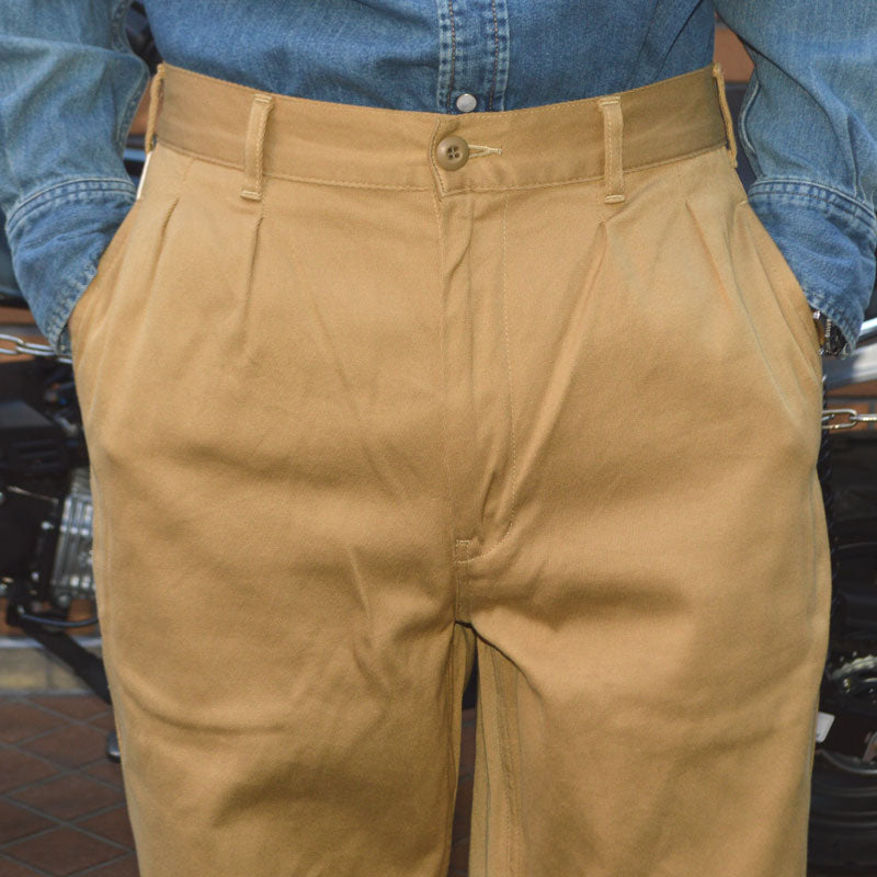 FOB FACTORY "F0535" CLASSIC TROUSERS CHINO PANTS