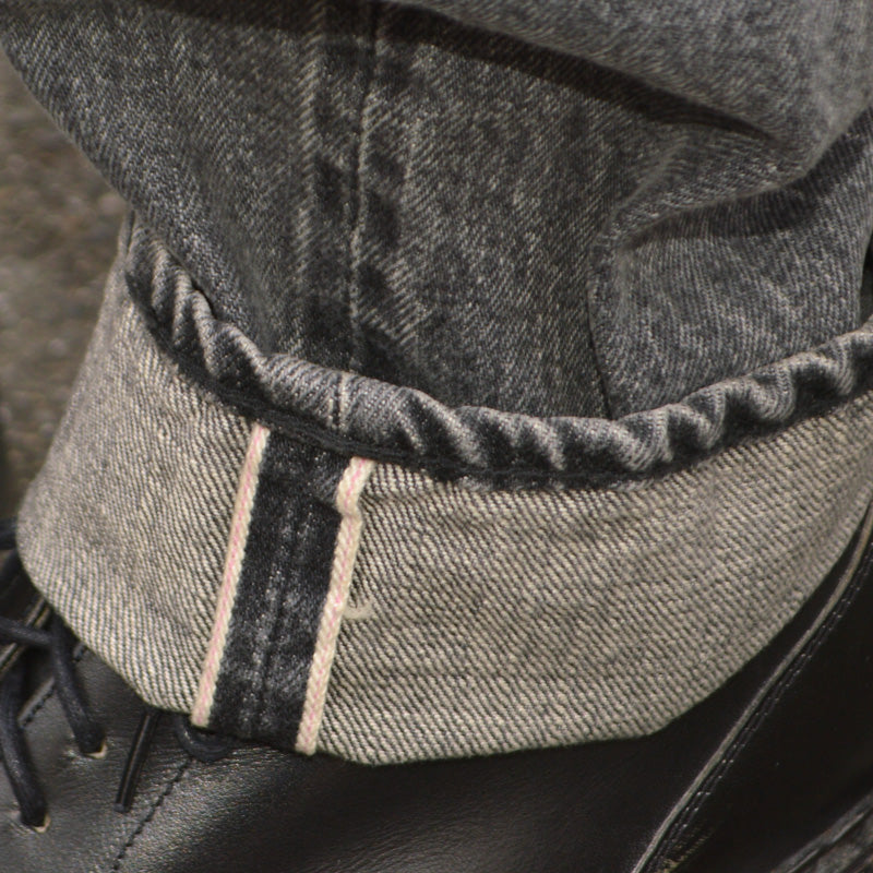 FOB FACTORY "F153(Used Wash)" 14.75oz SELVEDGE DENIM TAPERED 5P
