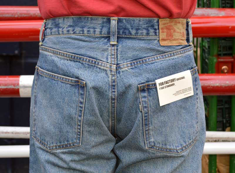 FOB FACTORY "F160" 13oz Selvedge 66 5P