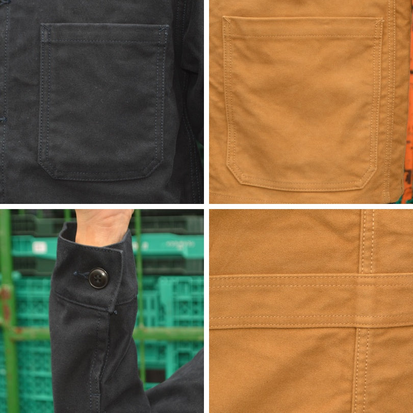 FOB FACTORY "F2373" FRENCH MOLESKIN JACKET