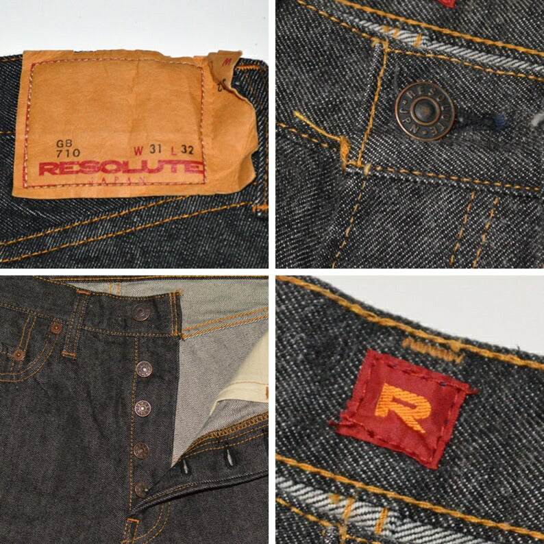 RESOLUTE "GB710" 15th Anniversary Ghost Black 66type