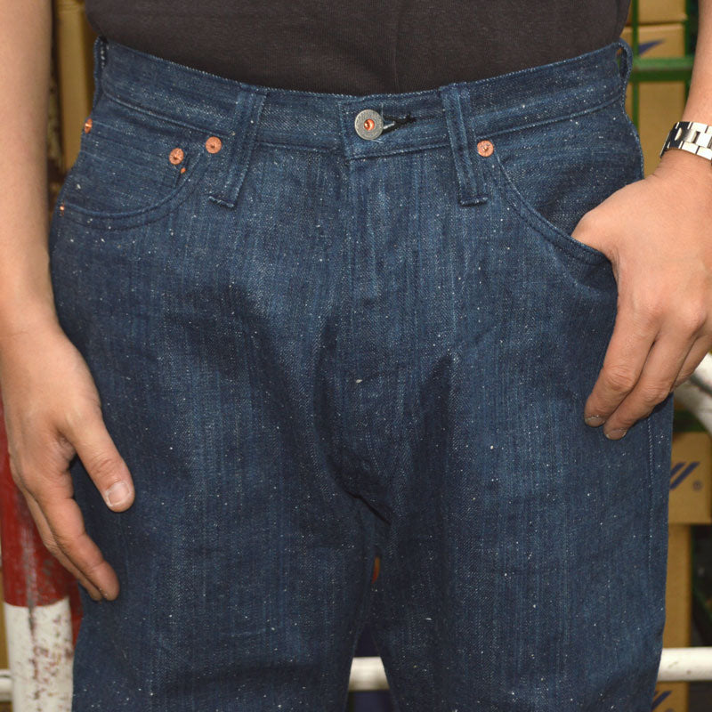 graphzero "GZ-NPST-AI" 13oz Naturally dyed nep straight Indigo