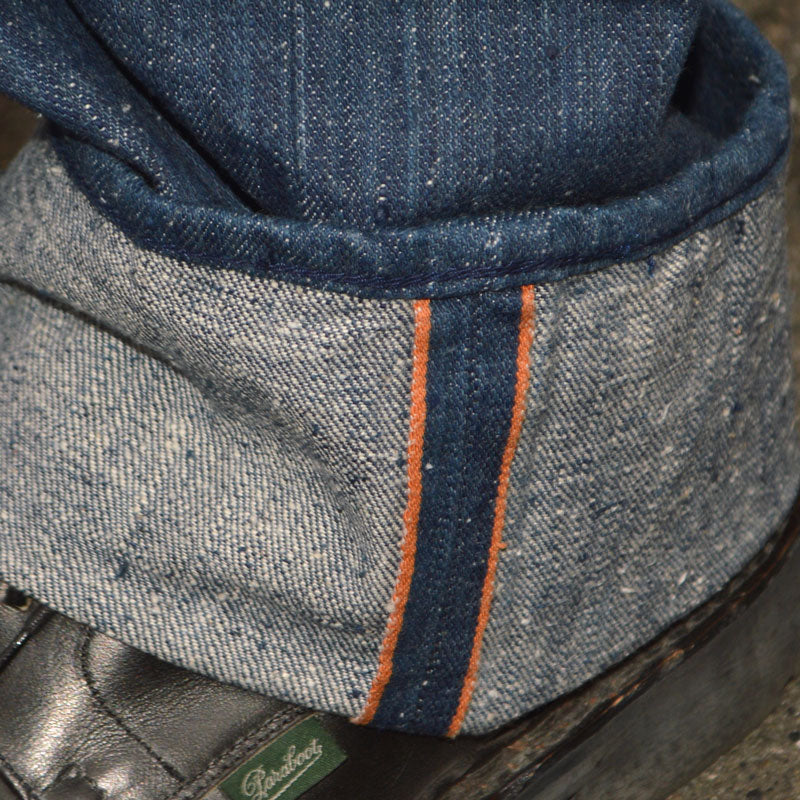 graphzero "GZ-NPST-AI" 13oz Naturally dyed nep straight Indigo