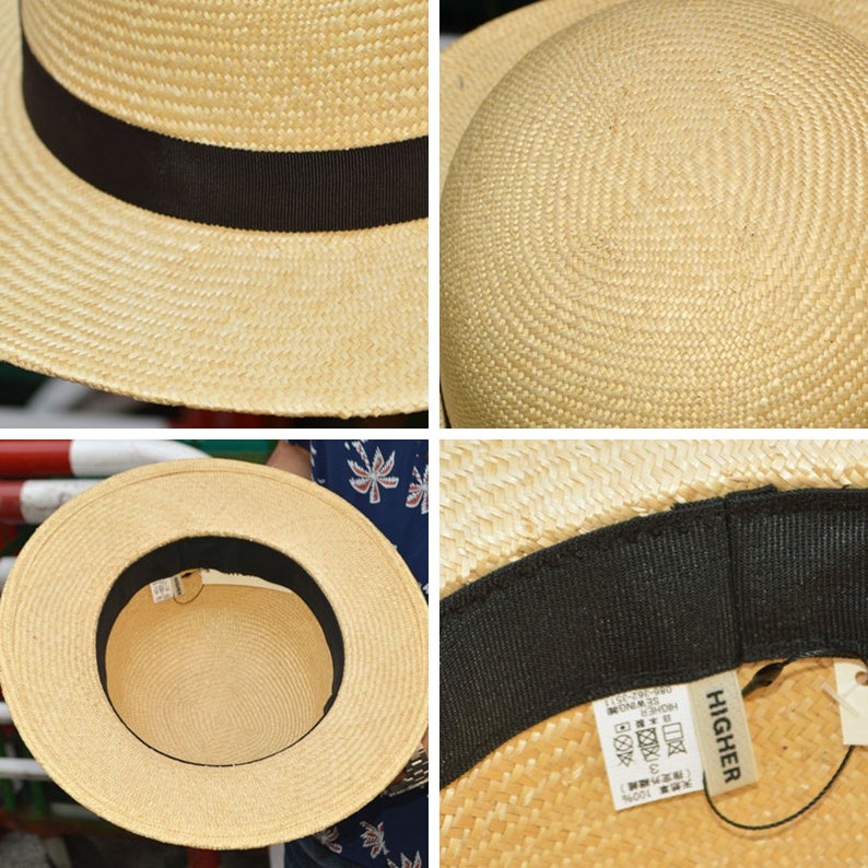HIGHER "HO25001" BAKU WIDE BRIM ROUND HAT