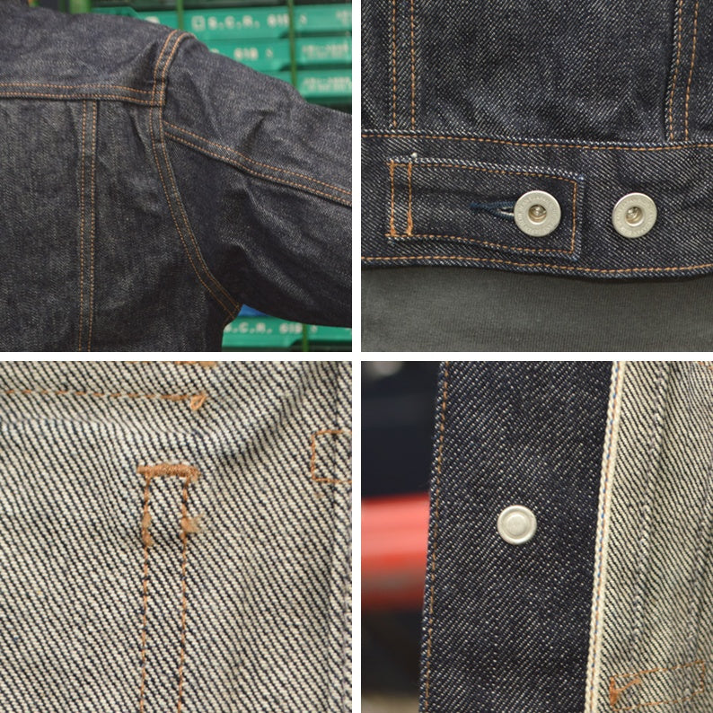 JAPAN BLUE JEANS "JMGJ1201" Selvedge Type 2 Denim Jacket 14oz