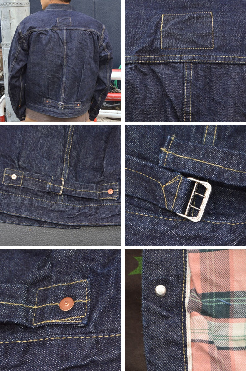TCB JEANS "Lined Late S40's Jacket" 13.5oz 40's DENIM JACKET