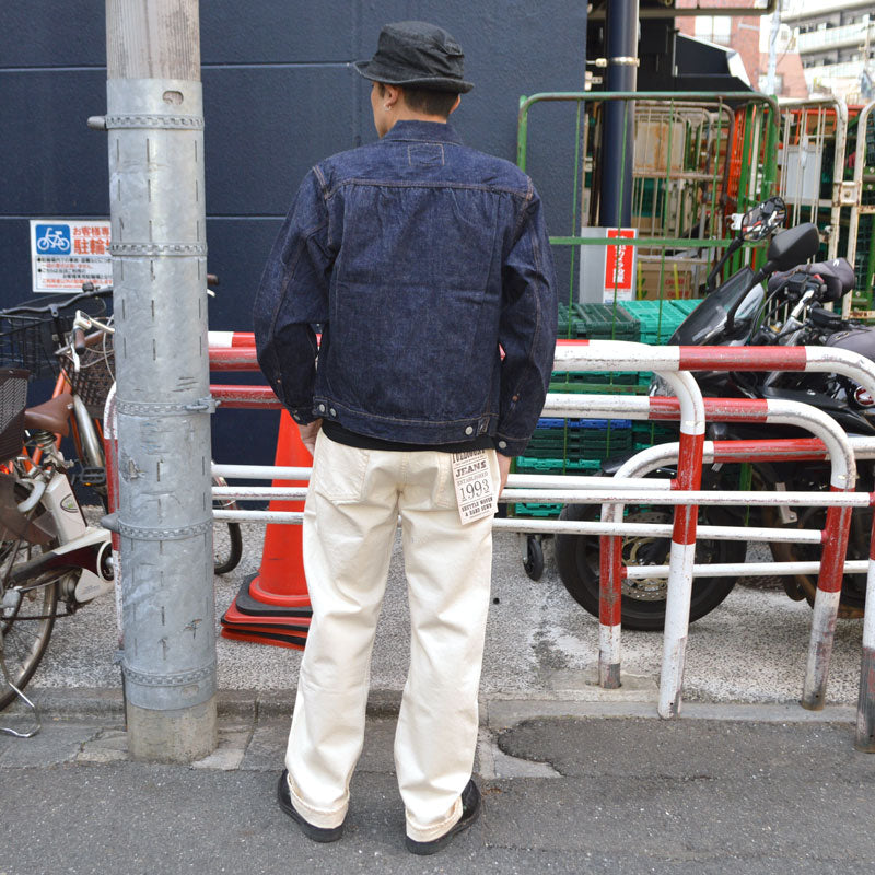 FULL COUNT "0105EC" Wide Ecru Selvedge Denim