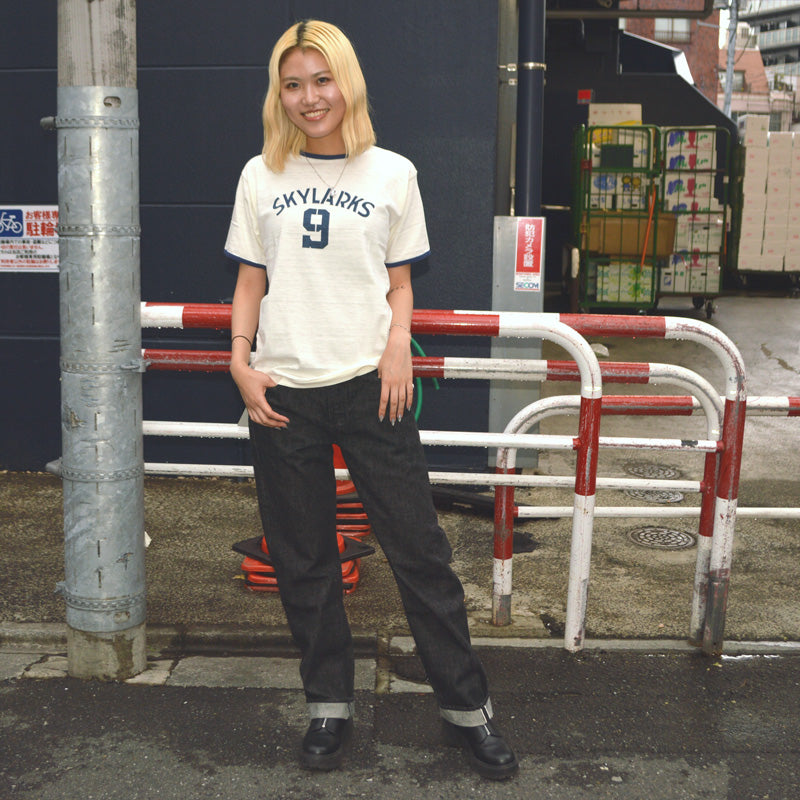 FULL COUNT "1101BK" Straight Black Denim