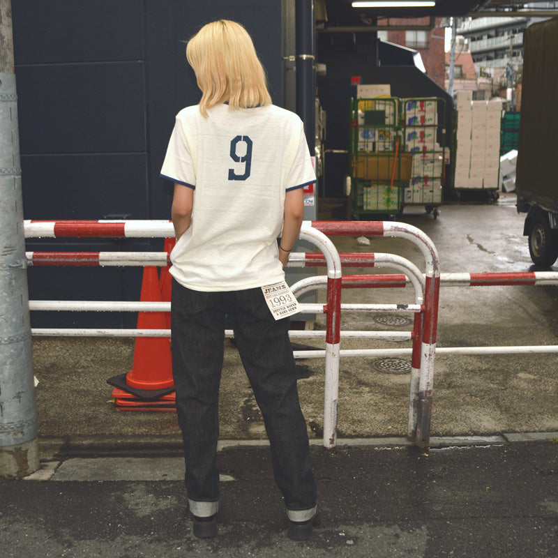 FULL COUNT "1101BK" Straight Black Denim
