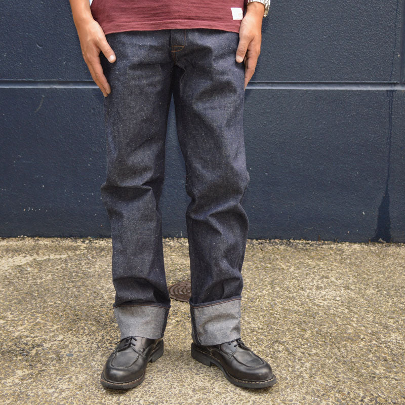 GREENEBAUM OVERALLS (WARE HOUSE) "1228" 1874 3POCKET HEAVY LEATHER BOUND OVERALL (INDIGO DENIM)