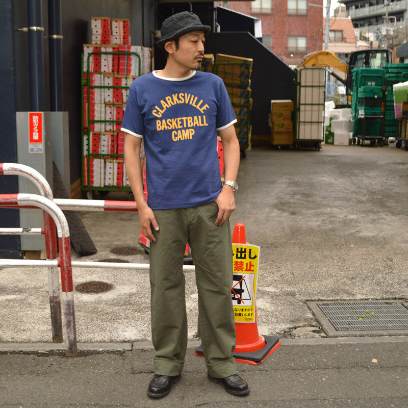 ONI DENIM "200-8GG" 8oz Betacham Green Gray Wide Straight