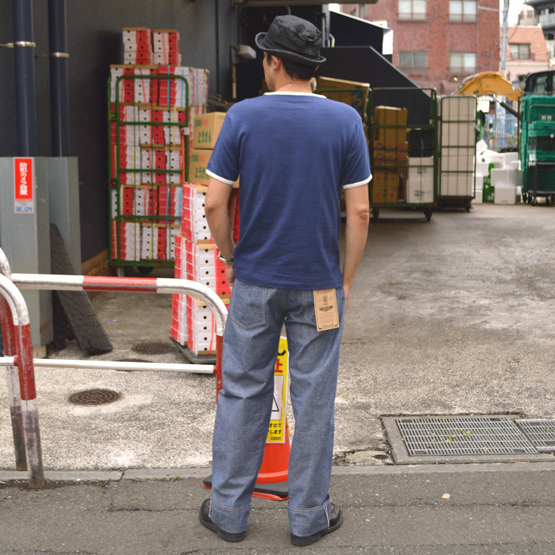 ONI DENIM "200-HCSV" 8oz Selvedge Chambray Wide Straight