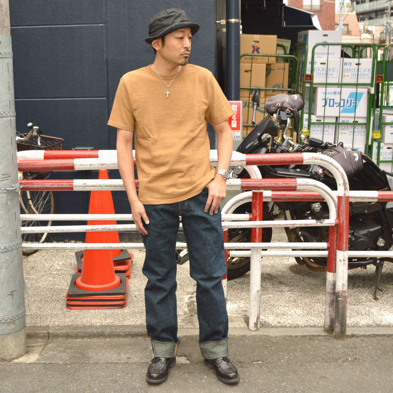 ONI DENIM "288CCD-GOLV" 15oz Crushed Concrete Denim Weft Olive