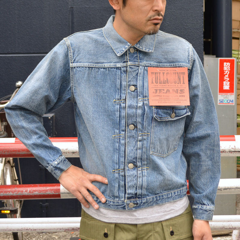 FULL COUNT 2978-2107 "Dartford" 13.7oz Type1 Denim Jacket