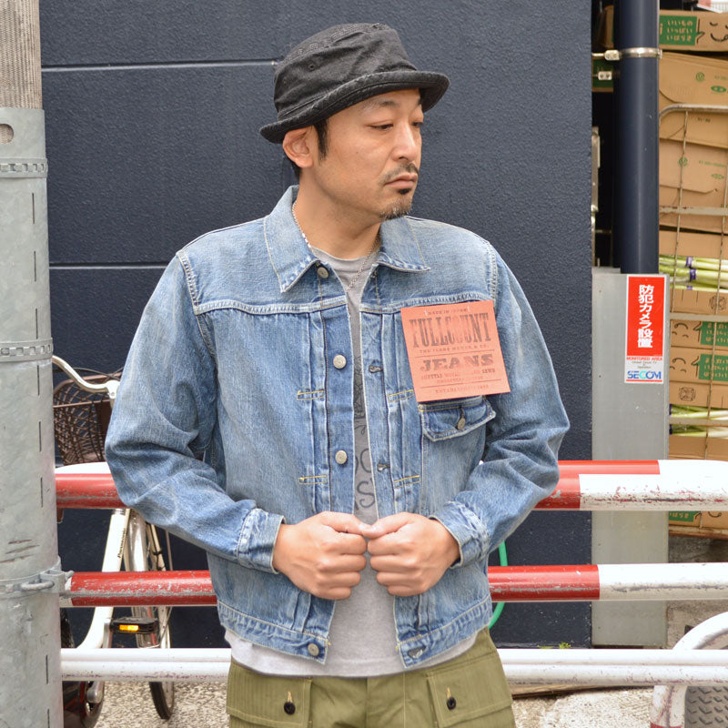 FULL COUNT 2978-2107 "Dartford" 13.7oz Type1 Denim Jacket