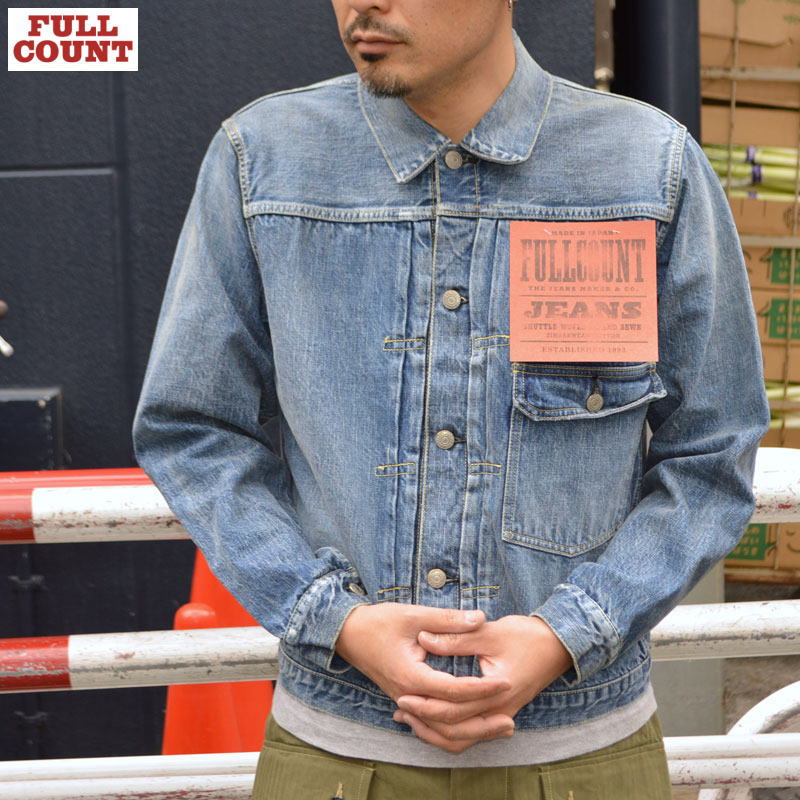 FULL COUNT 2978-2107 "Dartford" 13.7oz Type1 Denim Jacket