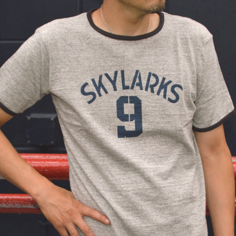 WAREHOUSE "4059 SKYLARKS" Ringer T-shirt