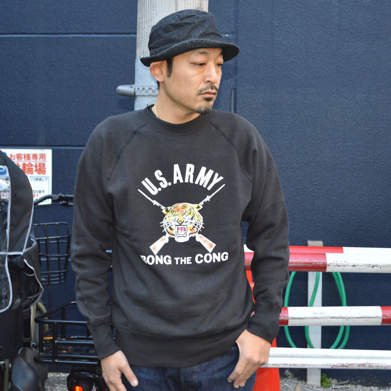 WARE HOUSE "409 BONG THE CONG" Raglan Sweatshirt