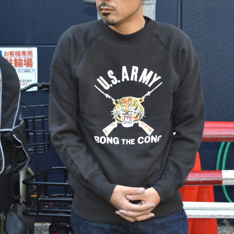 WARE HOUSE "409 BONG THE CONG" Raglan Sweatshirt