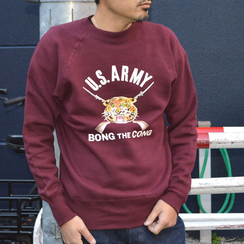WARE HOUSE "409 BONG THE CONG" Raglan Sweatshirt