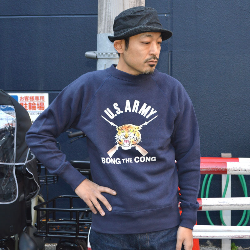WARE HOUSE "409 BONG THE CONG" Raglan Sweatshirt