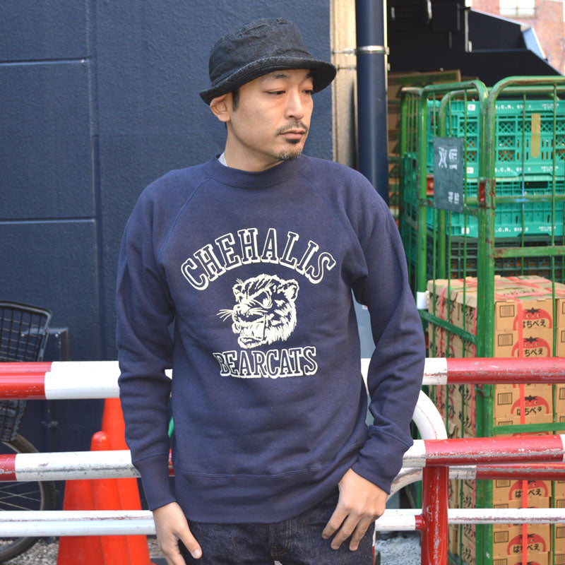 WARE HOUSE "409 CHEHALIS" Raglan Sweatshirt