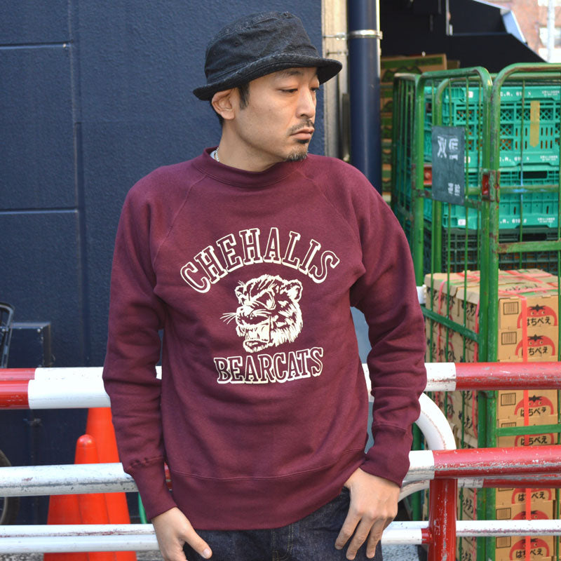 WARE HOUSE "409 CHEHALIS" Raglan Sweatshirt