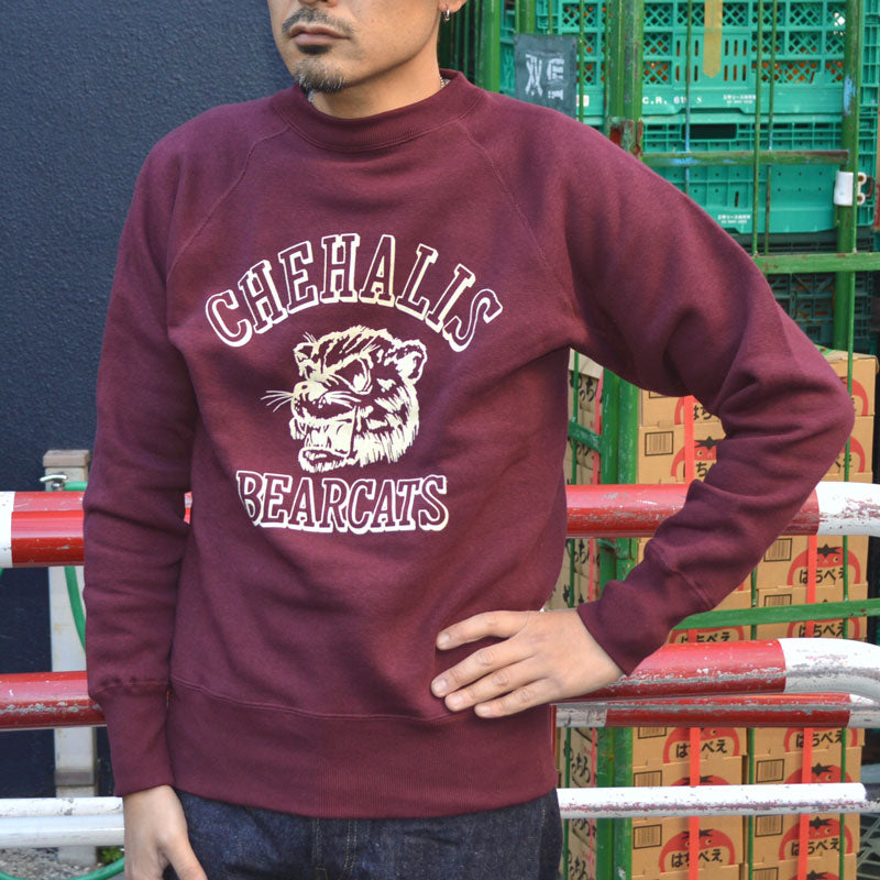 WARE HOUSE "409 CHEHALIS" Raglan Sweatshirt