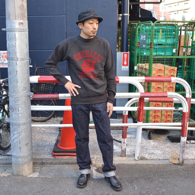 WARE HOUSE "409 CHEHALIS" Raglan Sweatshirt