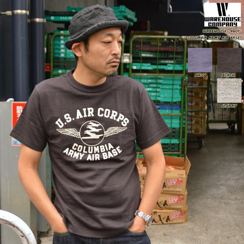 WAREHOUSE "4601" S/S Tee "COLUMBIA ARMY AIR BASE"