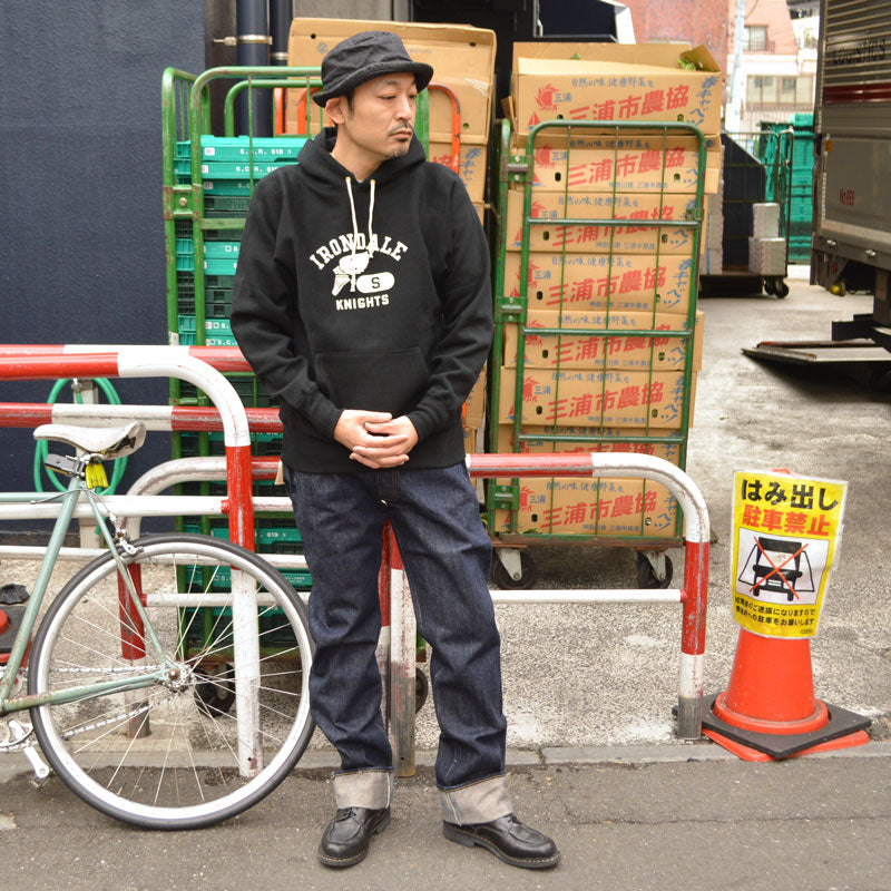 WARE HOUSE "484 IRONDALE" Reverse style exclusive Hanging Lining Sweat Parka