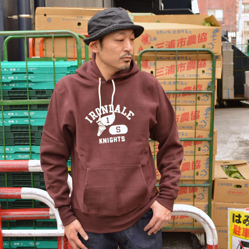 WARE HOUSE "484 IRONDALE" Reverse style exclusive Hanging Lining Sweat Parka