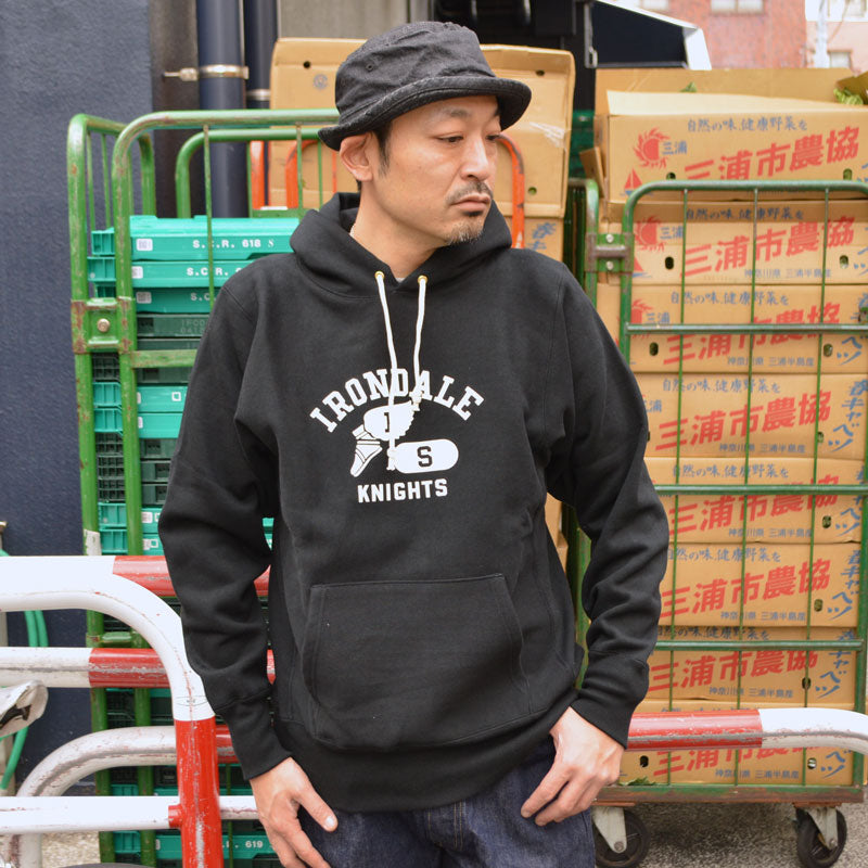 WARE HOUSE "484 IRONDALE" Reverse style exclusive Hanging Lining Sweat Parka