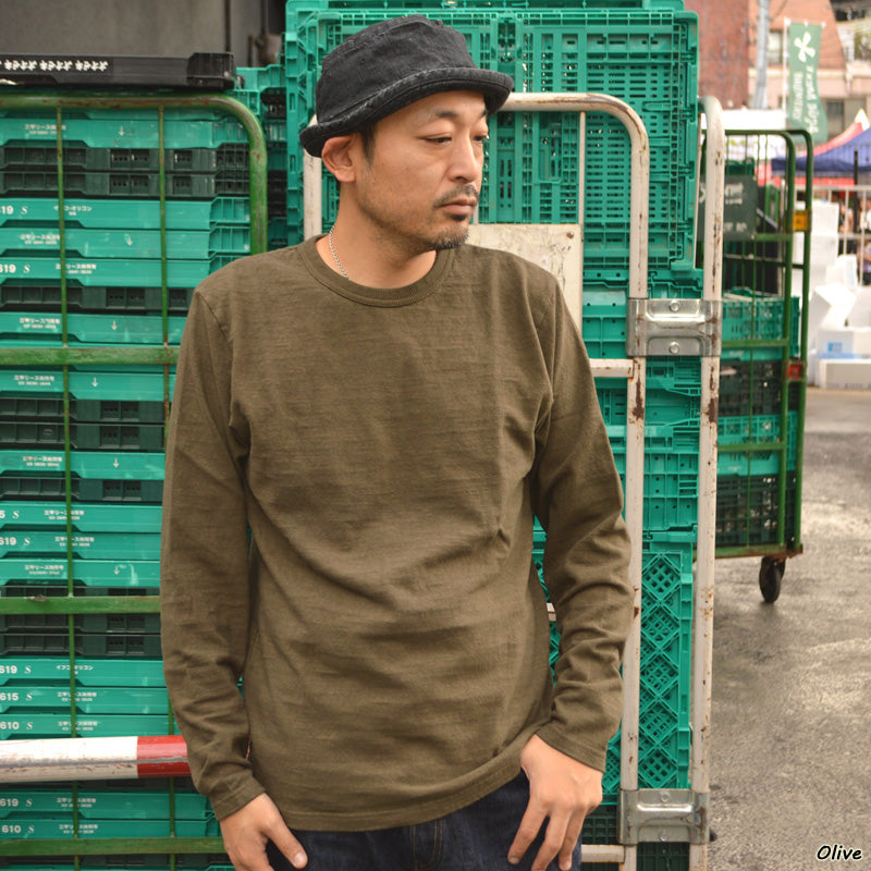 UES "602301" No. 8 Slab Nep Long Sleeve T-shirt