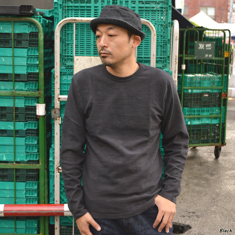 UES "602301" No. 8 Slab Nep Long Sleeve T-shirt