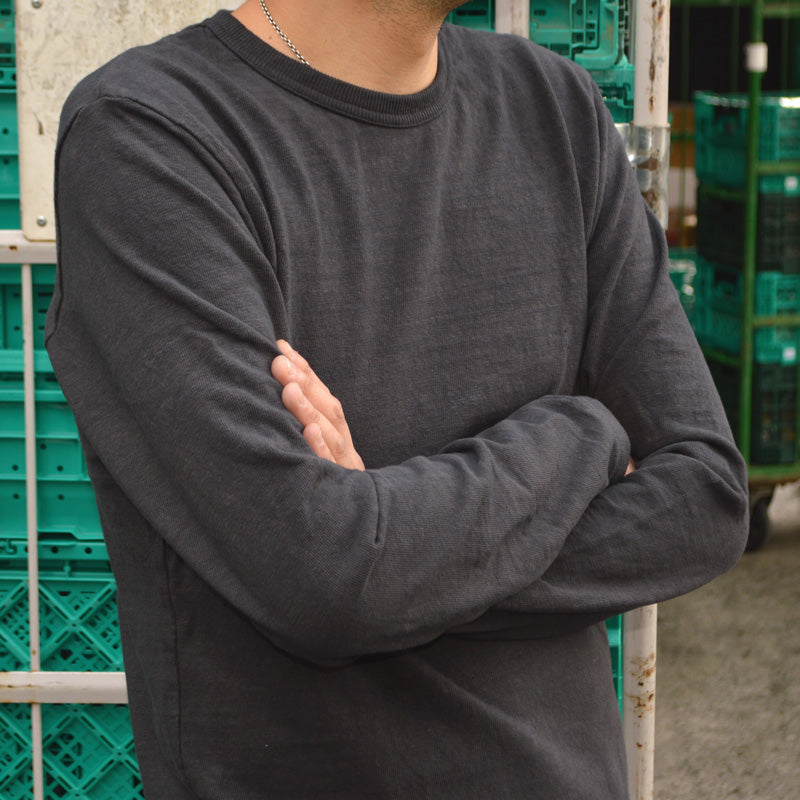 UES "602301" No. 8 Slab Nep Long Sleeve T-shirt