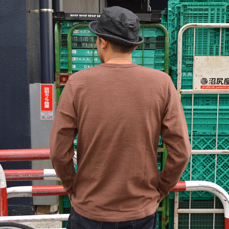 UES "602301" No. 8 Slab Nep Long Sleeve T-shirt